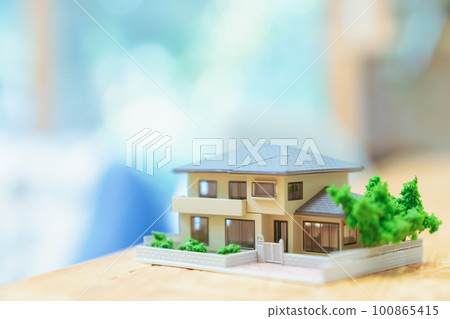 微縮房屋房產房貸房屋微縮攝影房產投資無人模型獨立屋 100865415