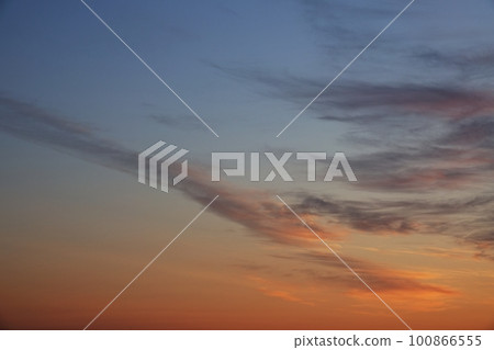 Colorful sunrise sky Spring 230301am Colorful sunrise sky Spring 230301am 100866555