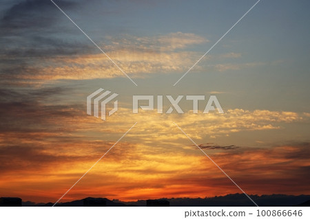 Colorful sunrise sky Spring 230301am Colorful sunrise sky Spring 230301am 100866646