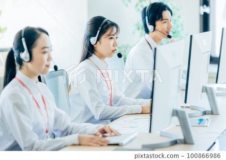 呼叫中心 100866986