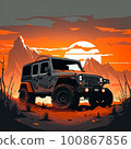 日落吉普車 100867856