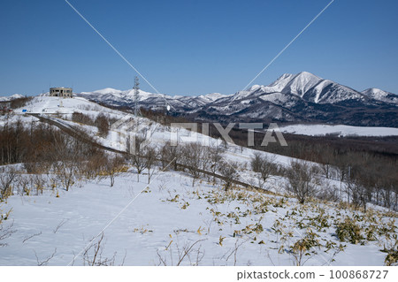 可以看到圓形地球的海洋台 100868727
