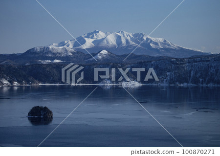 冬天的摩週湖 冬天的摩週湖 100870271