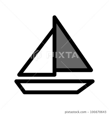 Illustration Vector Graphic of Yacht Icon - Stock Illustration ...