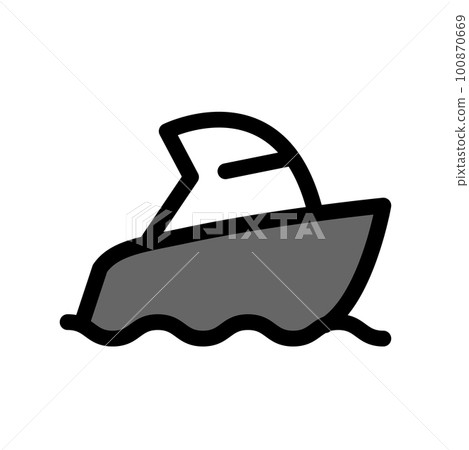 Illustration Vector Graphic of Yacht Icon - Stock Illustration ...