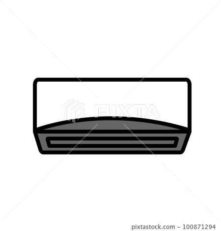 Illustration Vector graphic of air conditioner icon 100871294