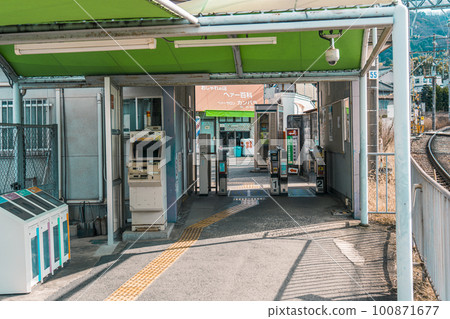Kintetsu Railway (Kintetsu) Shigi Line Hattorigawa Station 100871677
