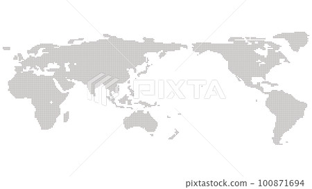 Black world map dots 16:9 Black world map dots 16:9 100871694