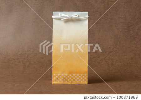 Orange rice bag, paper bag (small) / package Orange rice bag, paper bag (small) / package 100871969