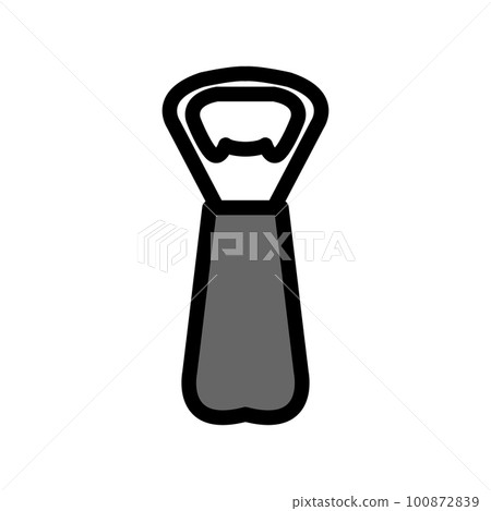 Illustration Vector Graphic of Bottle opener icon Illustration Vector Graphic of Bottle opener icon 100872839