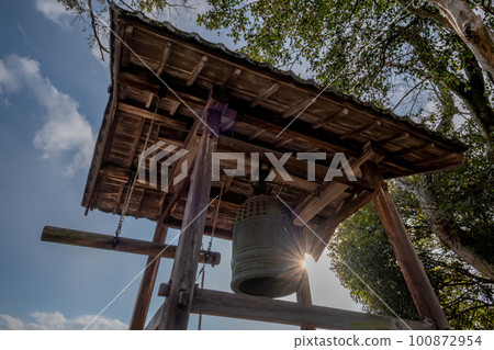 Hikone Castle's time signal bell, Hikone City, Shiga Prefecture 100872954