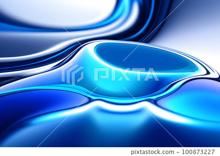 Abstract blue fluid background material, serum, drinking water, fuel Abstract blue fluid background material, serum, drinking water, fuel 100873227