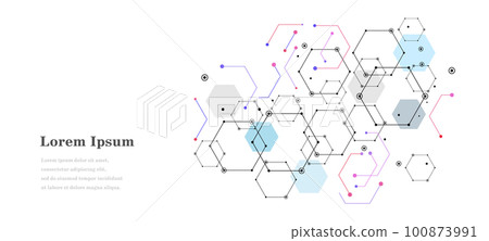 geometry abstract hexagon science background transparent geometry abstract hexagon science background transparent 100873991