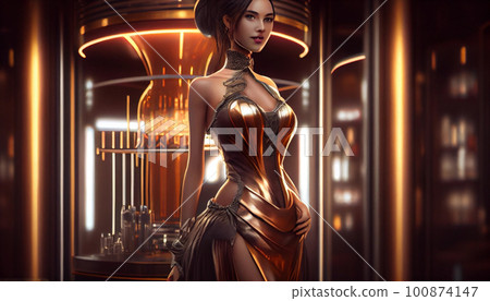 在歌舞俱樂部、休息室、俱樂部和女孩酒吧工作的理髮店工作人員(生成 AI) 在歌舞俱樂部、休息室、俱樂部和女孩酒吧工作的理髮店工作人員(生成 AI) 100874147