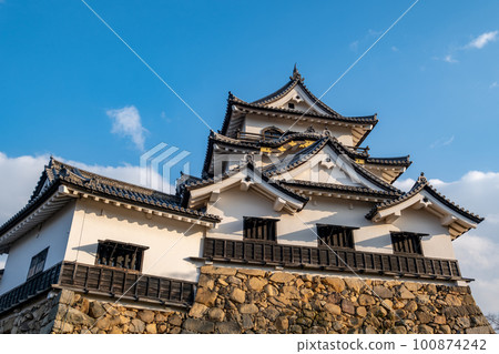 Hikone Castle Keep and Tsukiyagura, Hikone City, Shiga Prefecture 100874242