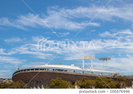 Athletics stadium of Kobe Sports Park 100876996