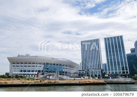 Music arena in Minatomirai, Yokohama City, Kanagawa Prefecture Music arena in Minatomirai, Yokohama City, Kanagawa Prefecture 100879679