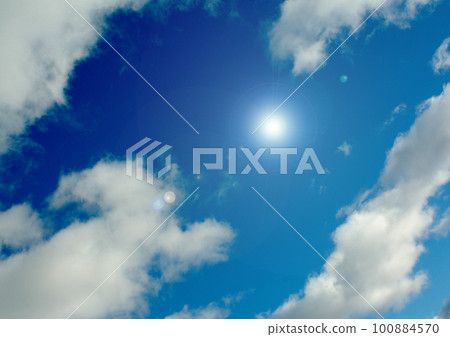 Cloudy sky background Cloudy sky background 100884570