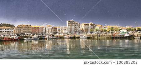 Fishing Port, O Grove, Spain 100885202
