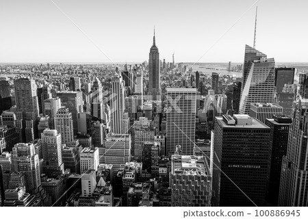 Empire State Building from the Rockfeller Center - Manhattan 100886945