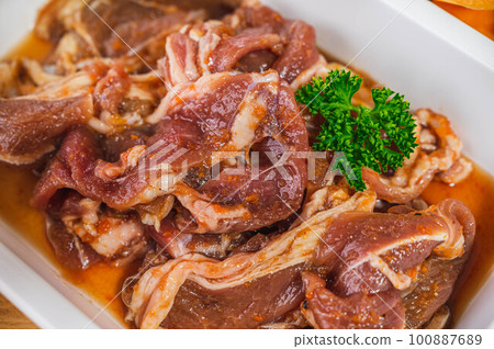 調味成吉思汗肉 調味成吉思汗肉 100887689