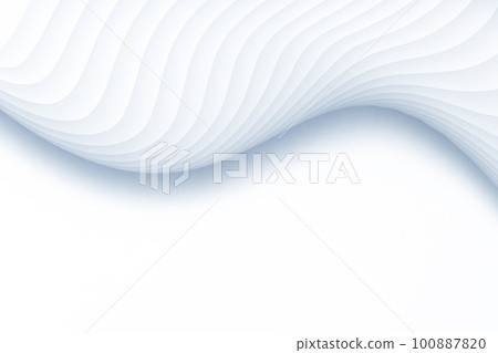 Abstract white wavy lines texture texture background 100887820