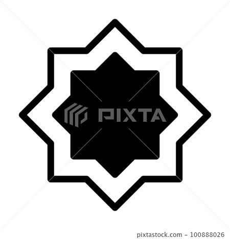 ramadan icon set duotone black style illustration vector element and symbol perfect. ramadan icon set duotone black style illustration vector element and symbol perfect. 100888026