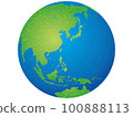 地球手寫風格 100888113