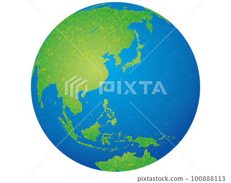 地球手寫風格 100888113