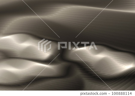 光影中波形流動起伏的黑白線條質感紋理背景 100888114
