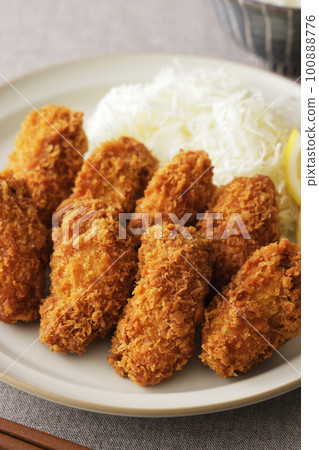 delicious fried oysters delicious fried oysters 100888776