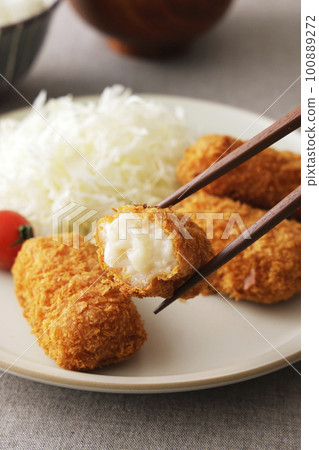 delicious cream croquette 100889272
