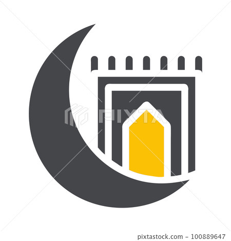 military icon solid style grey yellow style illustration vector army element and symbol perfect. 100889647
