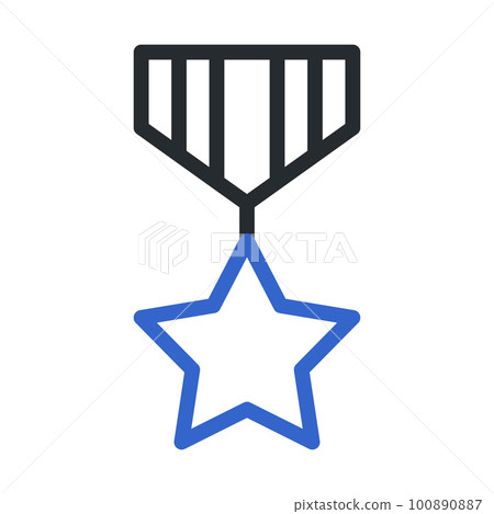 military icon duocolor grey blue style illustration vector army element and symbol perfect. military icon duocolor grey blue style illustration vector army element and symbol perfect. 100890887