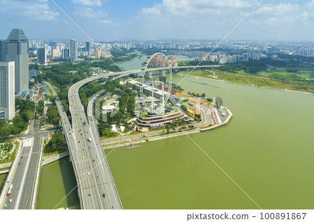 查看新加坡摩天觀景輪濱海東 查看新加坡摩天觀景輪濱海東 100891867