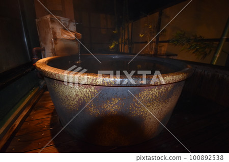 Ichinoseki City, Tohoku, Iwate, Japan, free-flowing hot springs, open-air baths, cypress baths, World Heritage hidden inn Kajitsu no Mori Ichinoseki City, Tohoku, Iwate, Japan, free-flowing hot springs, open-air baths, cypress baths, World Heritage hidden inn Kajitsu no Mori 100892538