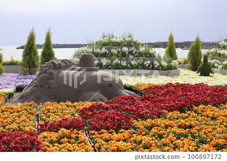 Beach in spring/Miyazaki Beach in spring/Miyazaki 100897172