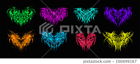 Neo tribal abstract elements, Reimagining old studded tattoos Neo tribal abstract elements, Reimagining old studded tattoos 100899167