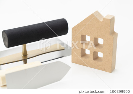 Housing plastering construction image Housing plastering construction image 100899900