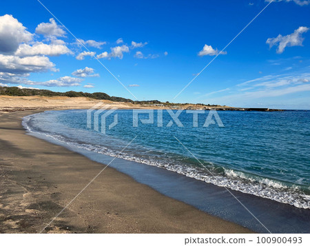 [Minamiboso City, Chiba Prefecture] Nemoto Beach in January 100900493