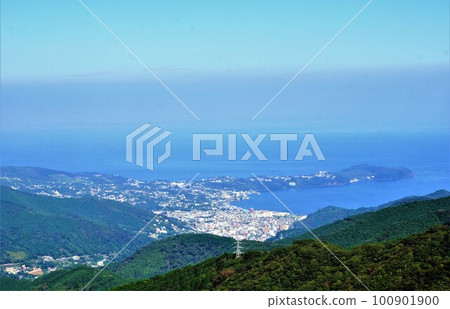 箱根的風景箱根十國周遊券的風景 100901900