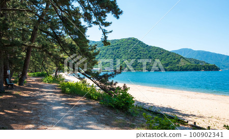 氣比之松原和氣比之松原海灘 氣比之松原和氣比之松原海灘 100902341