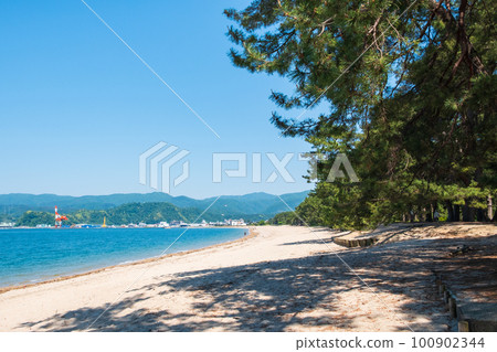 氣比之松原和氣比之松原海灘 氣比之松原和氣比之松原海灘 100902344