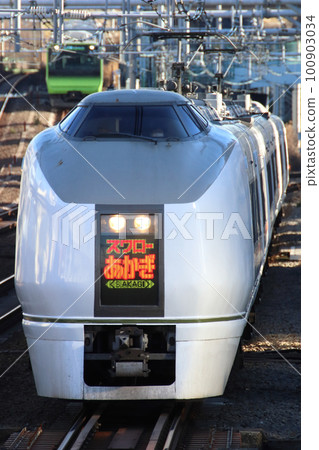 Limited express Swallow Akagi bound for Shinjuku (651 series train) 100903034