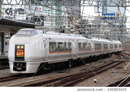 Limited express Swallow Akagi bound for Shinjuku (651 series train) 100903035
