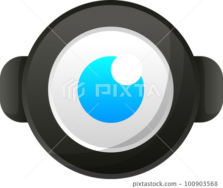 Artificial intelligence icon element design illustration. AI technology and cyber icon element. Futuristic technology service and communication artificial intelligence concept 100903568