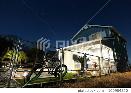 有棕櫚樹的美國車庫房子 有棕櫚樹的美國車庫房子 100904230