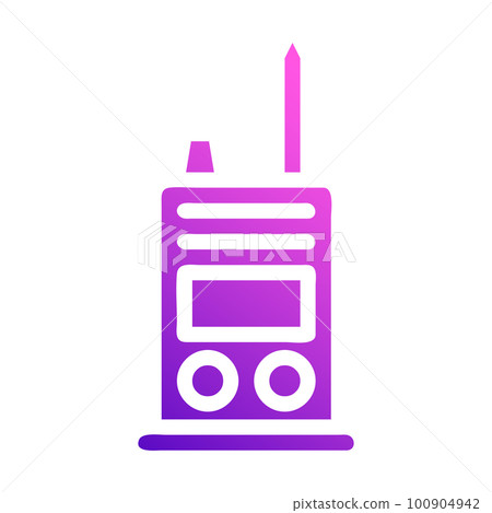 military icon solid gradient purple pink style illustration vector army element and symbol perfect. 100904942