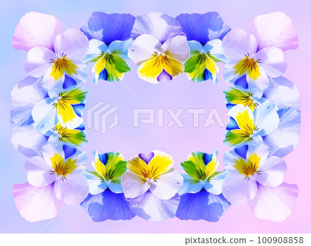 三色堇背景① 三色堇背景① 100908858