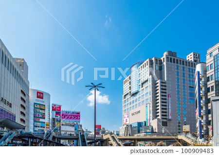 東京八王子站北口旋轉桑橋 100909483